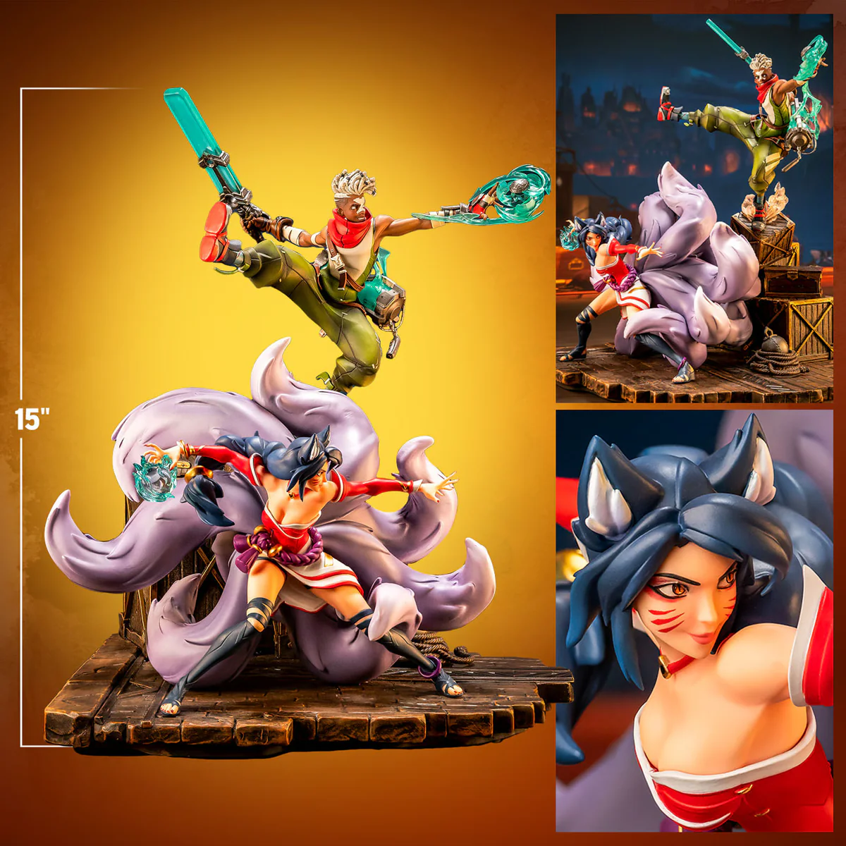 2XKO - Ekko & Ahri 1:10 Scale Diorama - Image 2