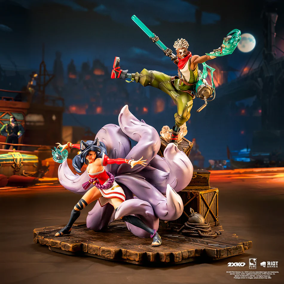 2XKO - Ekko & Ahri 1:10 Scale Diorama - Image 3