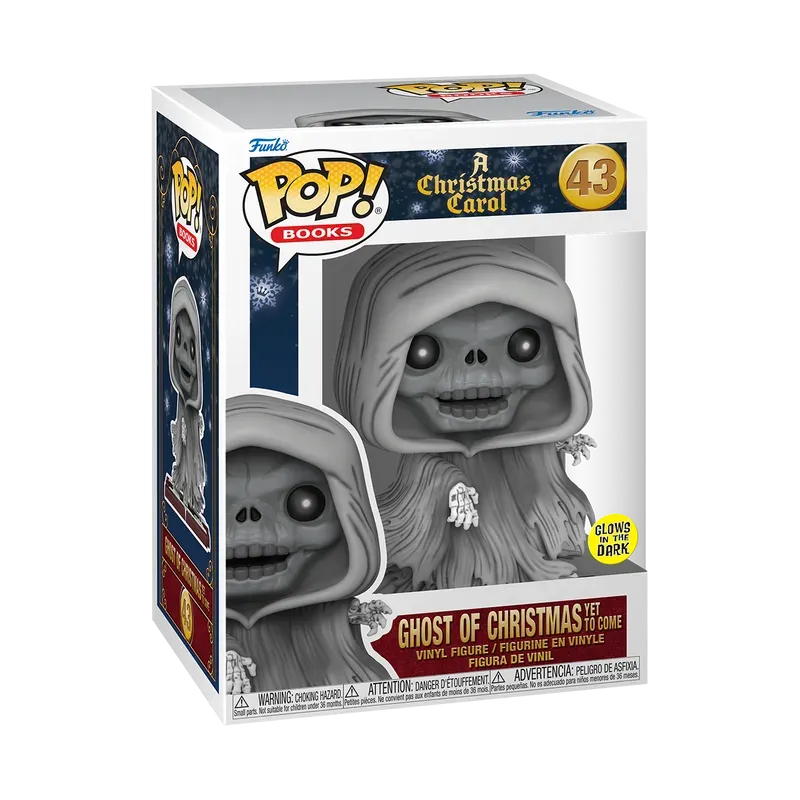 A Christmas Carol - Ghost of Christmas Yet To Come Glow-in-the-Dark Pop! Vinyl - Image 3