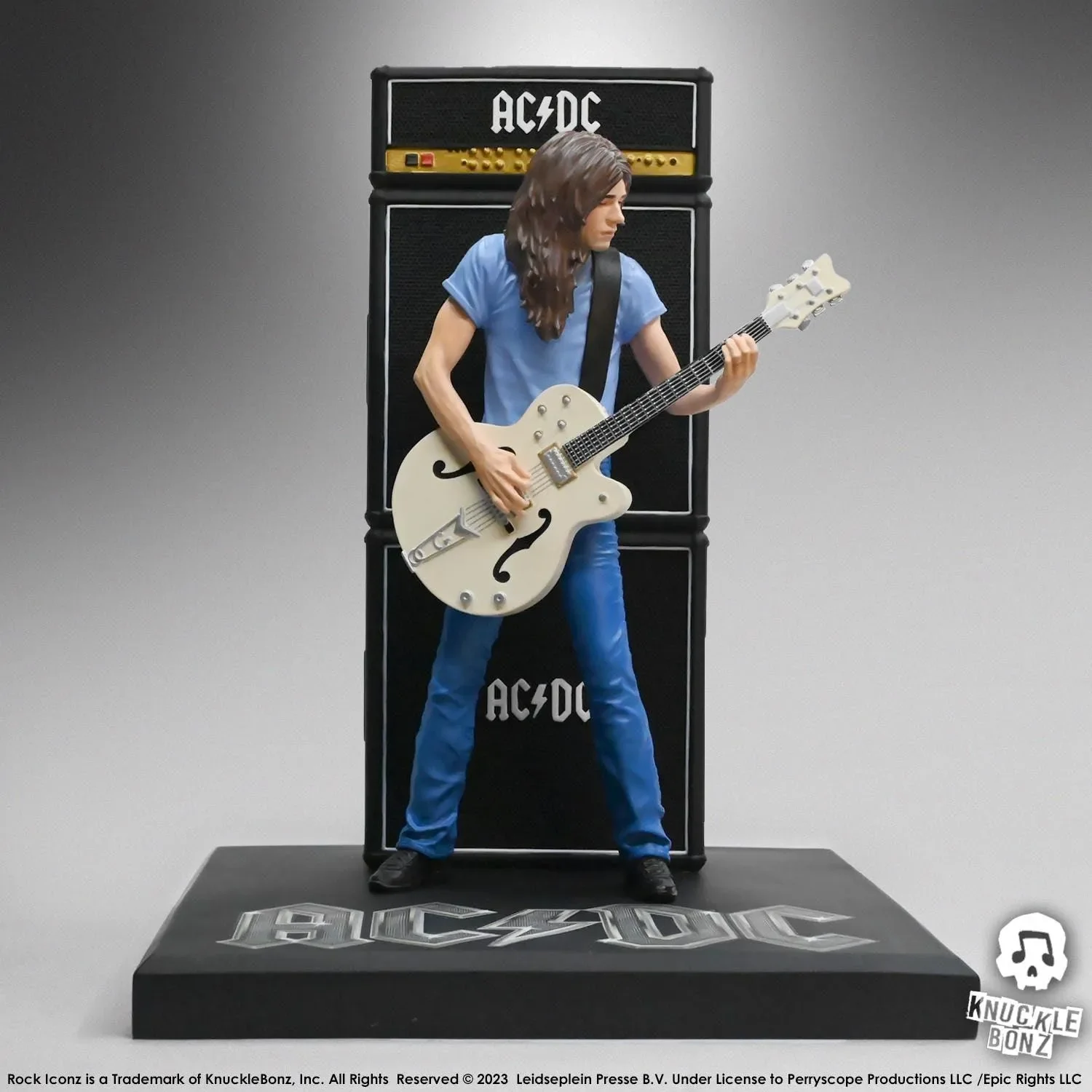 AC/DC - Angus & Malcolm Young Rock Iconz 1:9 Scale Statue (Set of 2) - Image 5