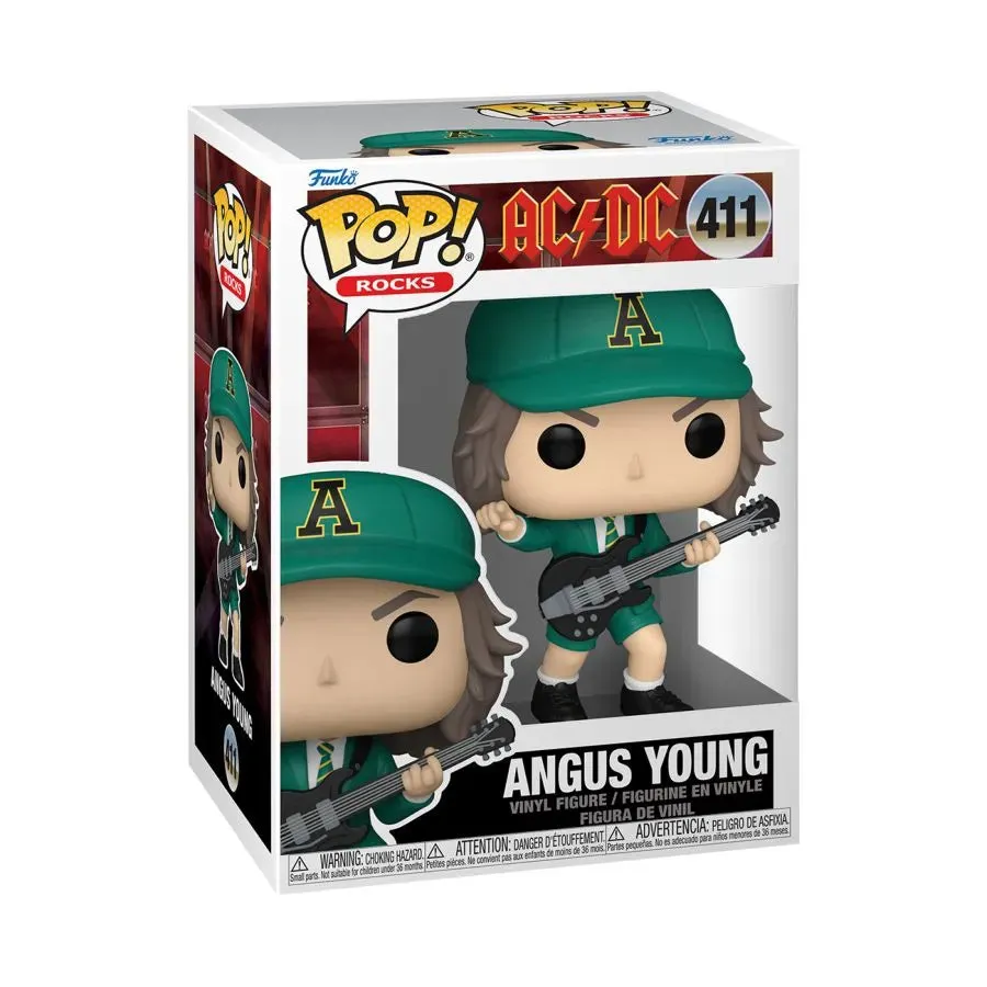 AC/DC - Angus Young (Green Uniform) Pop! Vinyl - Image 3