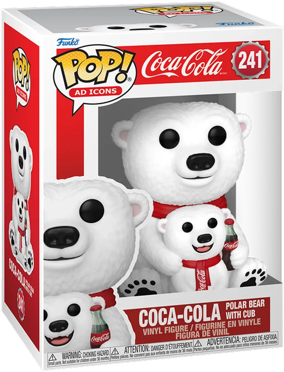 Ad Icons - Coca-Cola Polar Bear with Cub Pop! Viny - Image 3