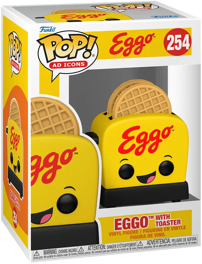 Ad Icons: Kelloggs - Eggo with Toaster Pop! Vinyl - Image 3