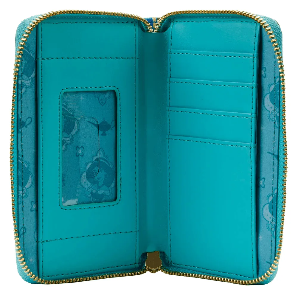 Aladdin (1992) - Jasmine Princess Scenes Zip Around Purse - Image 3
