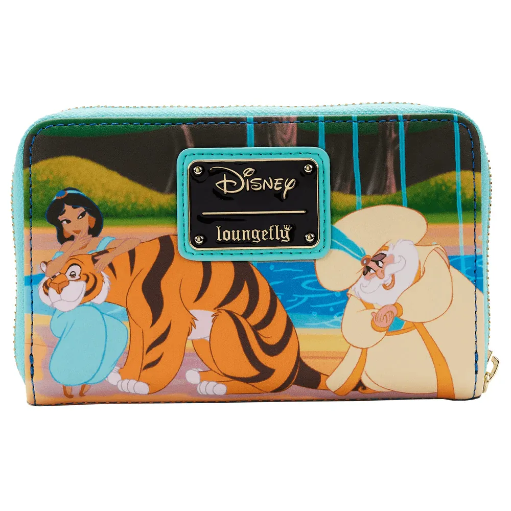 Aladdin (1992) - Jasmine Princess Scenes Zip Around Purse - Image 4