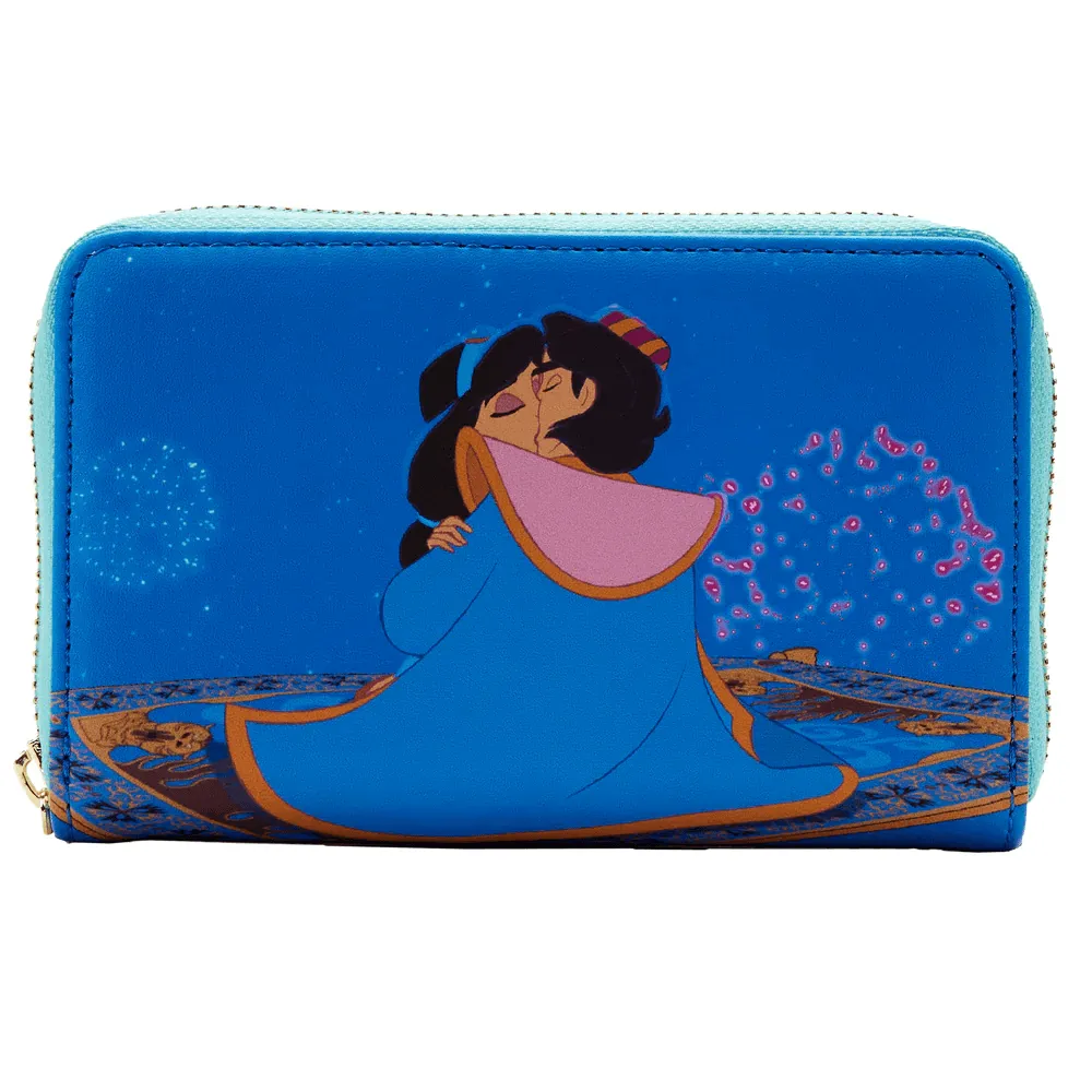 Aladdin (1992) - Jasmine Princess Scenes Zip Around Purse - Image 5