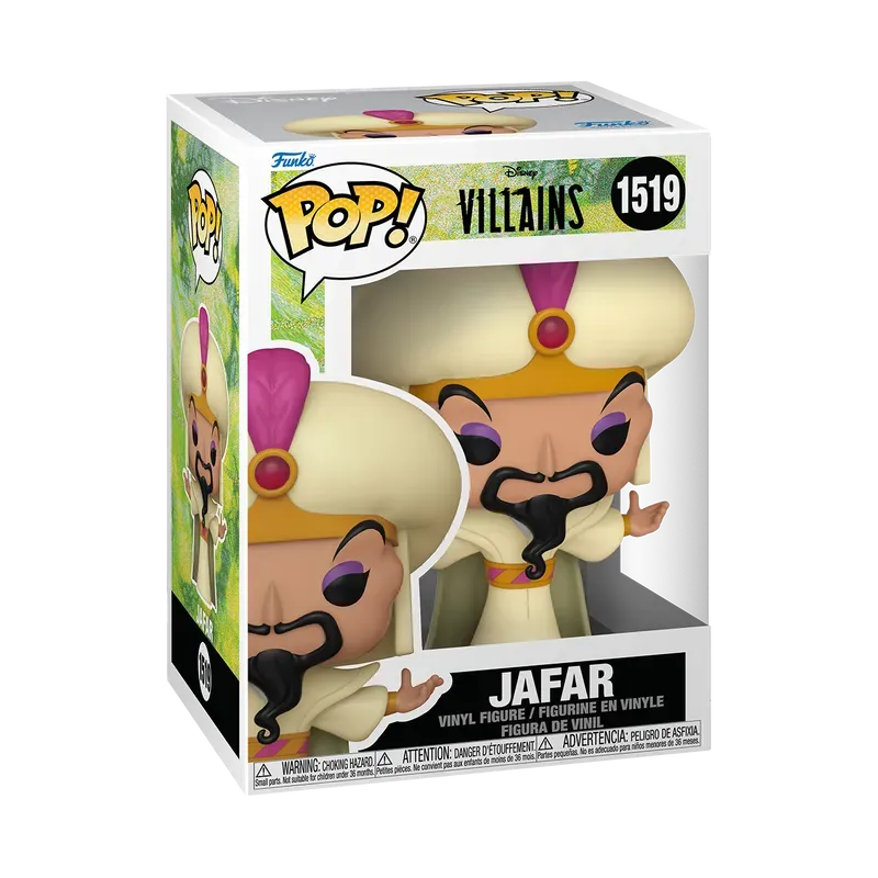 Aladdin - Sultan Jafar Disney Villains Pop! Vinyl - Image 3