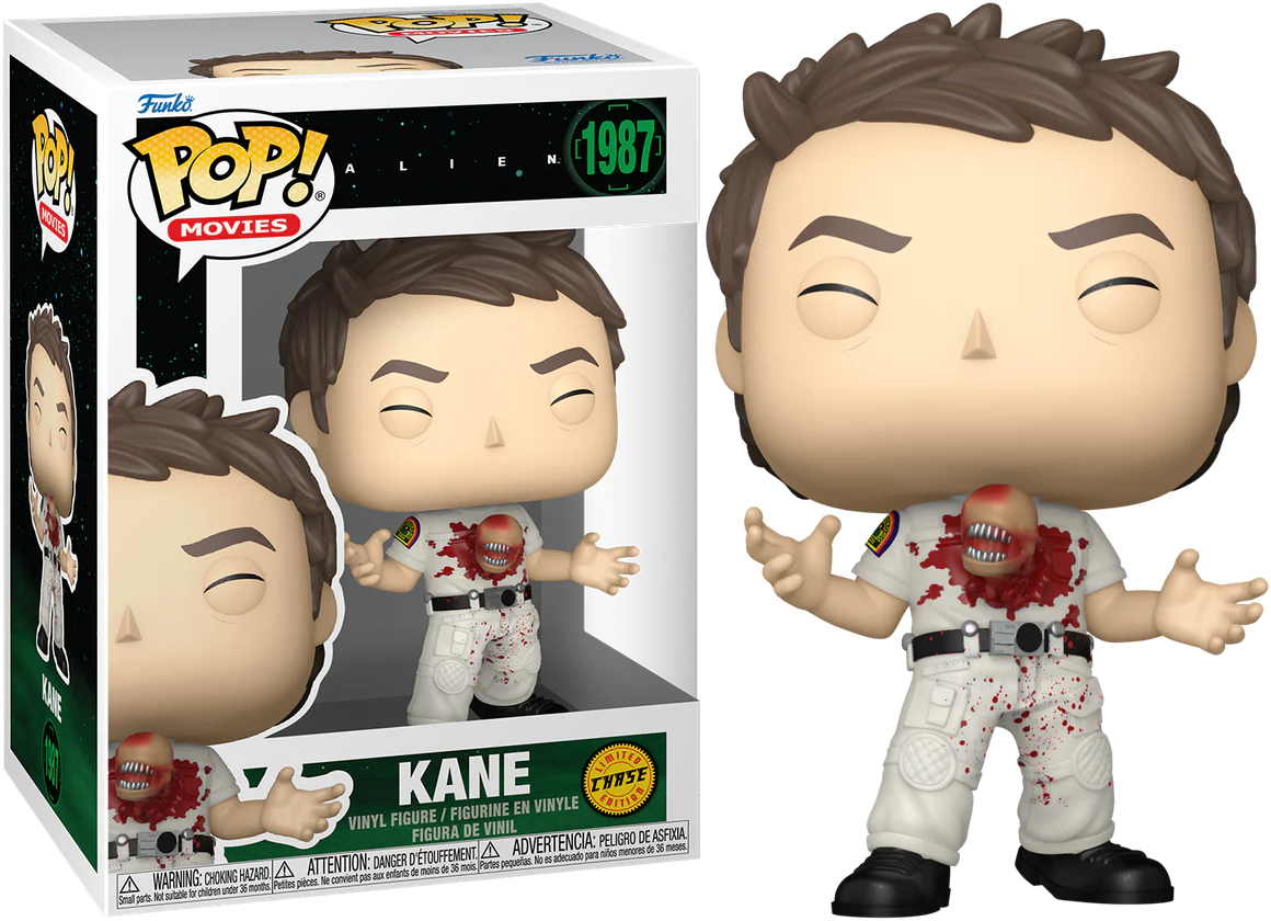 Alien - Kane with Facehugger Pop! Vinyl - Chase Bundle
