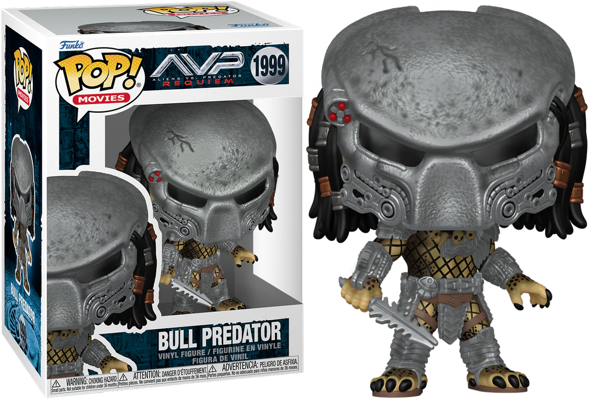 Alien Vs Predator: Requiem - Bull Predator Pop! Vinyl