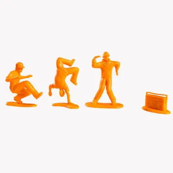 All City Breakers - Mini Vinyl Electric Orange 20-Pack - Image 2