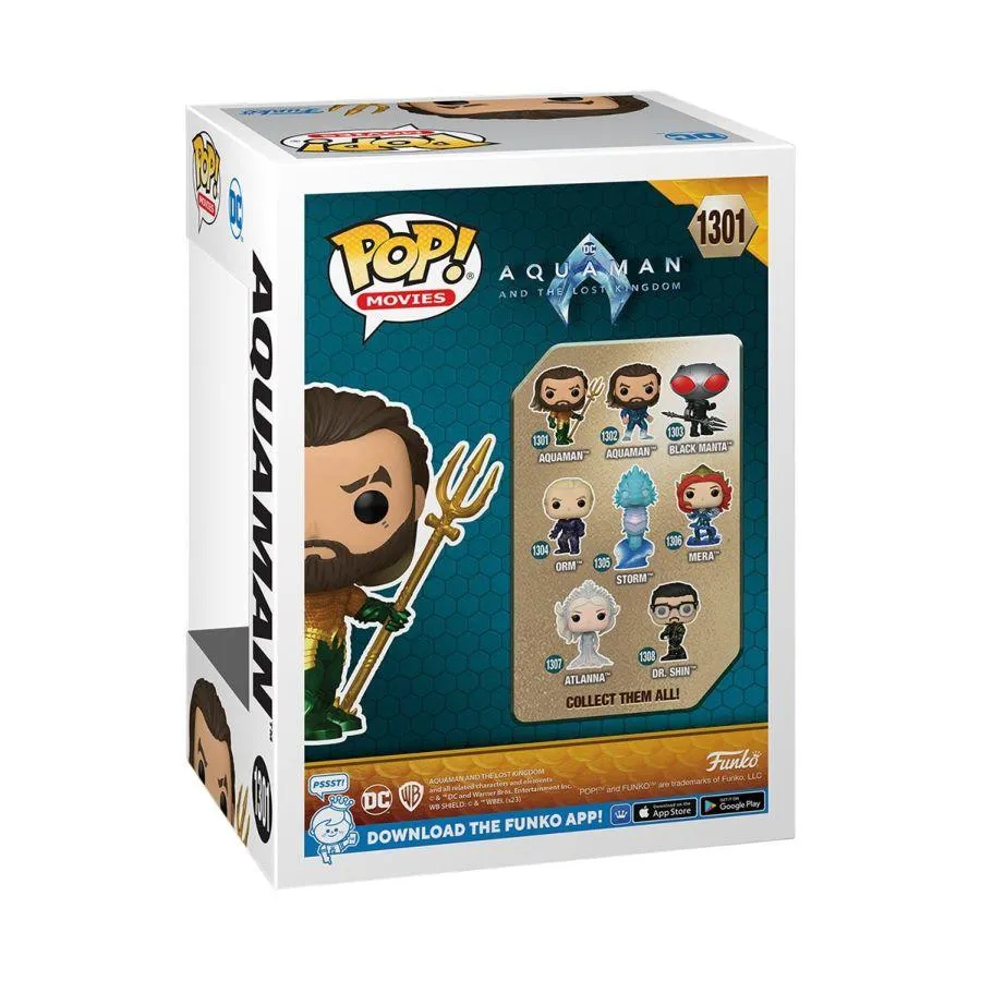 Aquaman and the Lost Kingdom - Aquaman Pop! Vinyl - Image 4