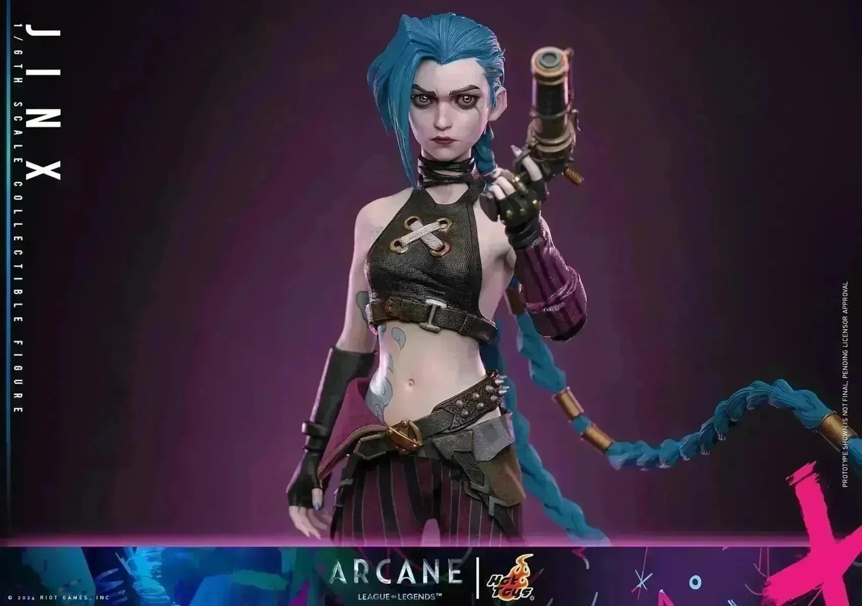 Arcane: League of Legends (TV) - Jinx 1:6 Scale Collectable Action Figure - Image 12