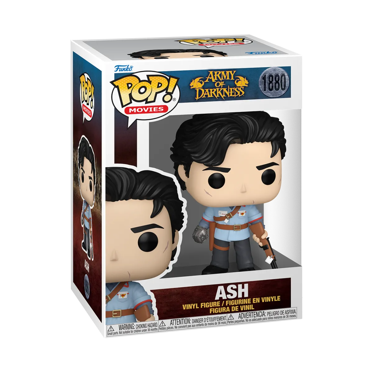 Army of Darkness - Ash with Boomstick Pop! Vinyl - Image 3