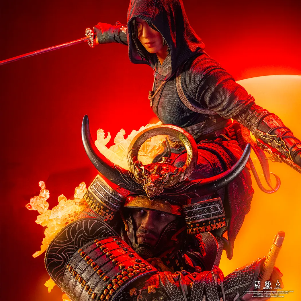 Assassin's Creed: Shadows - Animus Naoe & Yasuke 1:4 Scale Statue - Image 5