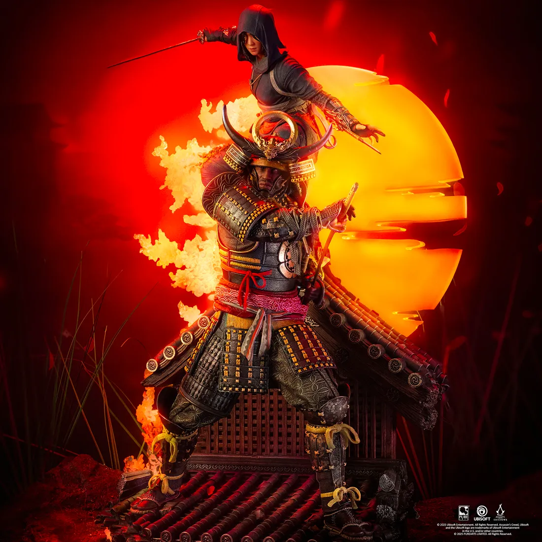 Assassin's Creed: Shadows - Animus Naoe & Yasuke 1:4 Scale Statue - Image 6