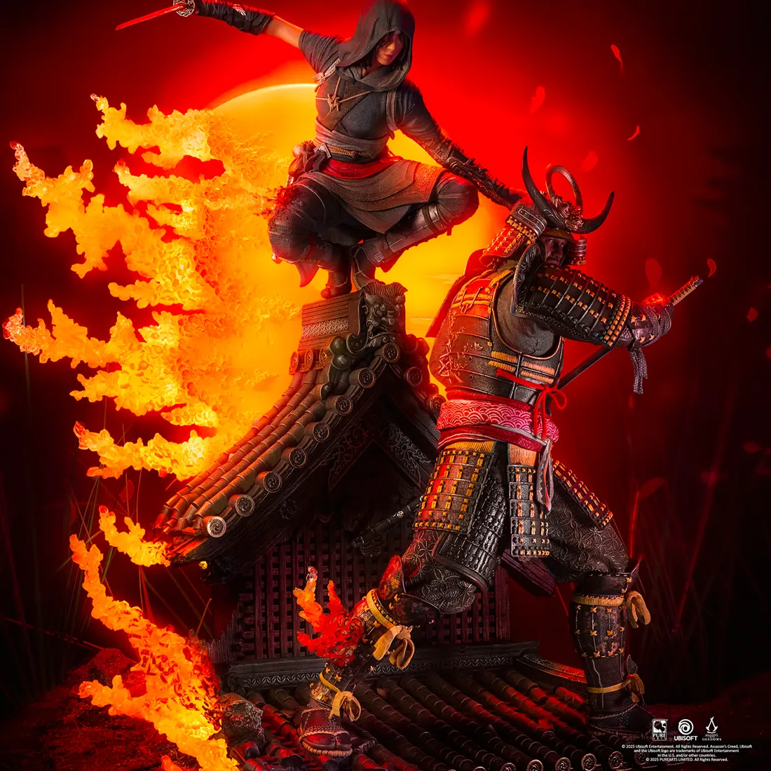 Assassin's Creed: Shadows - Animus Naoe & Yasuke 1:4 Scale Statue - Image 7