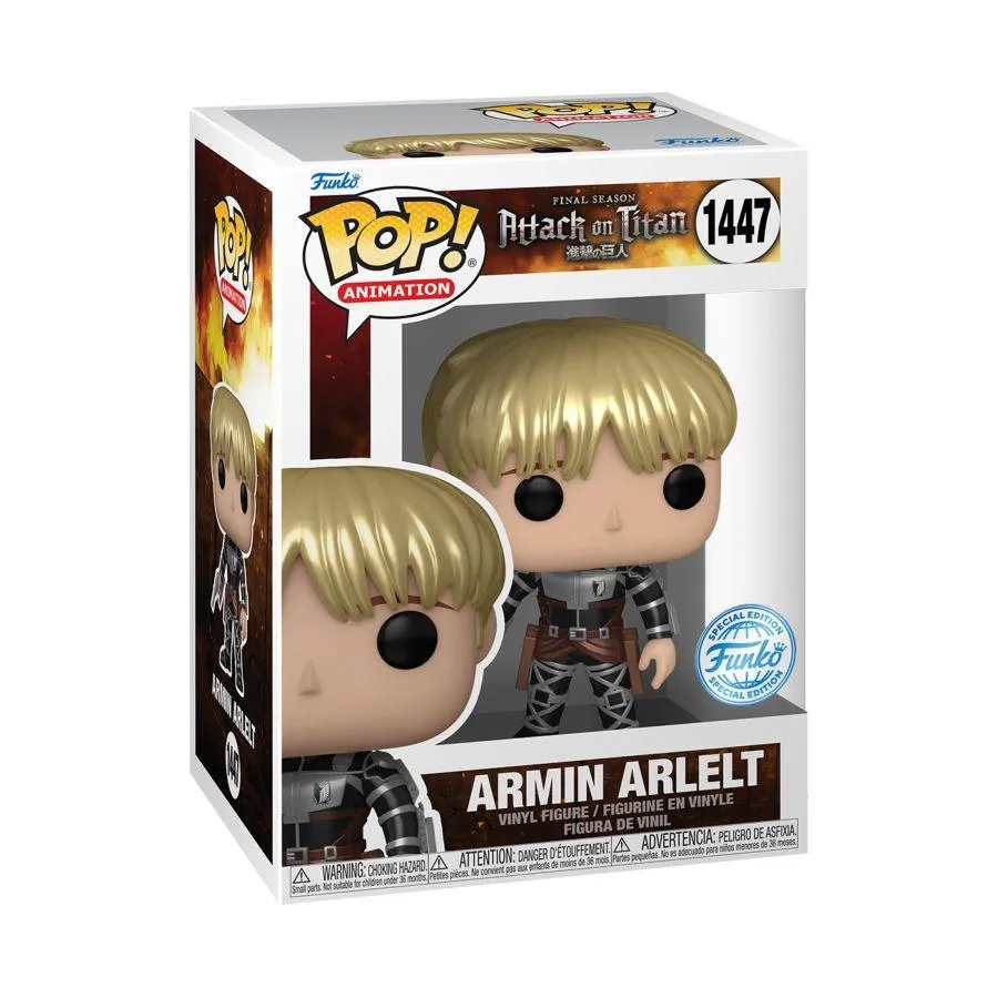 Attack on Titan - Armin Arlert US Exclusive Metallic Pop! Vinyl [RS] - Image 3