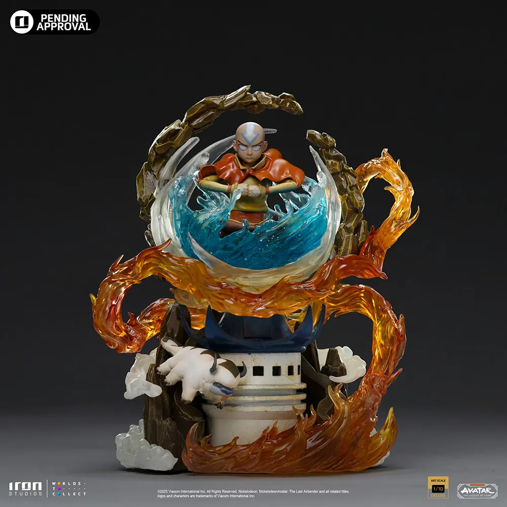 Avatar: The Last Airbender - Aang 1:10 Scale Statue - Image 10