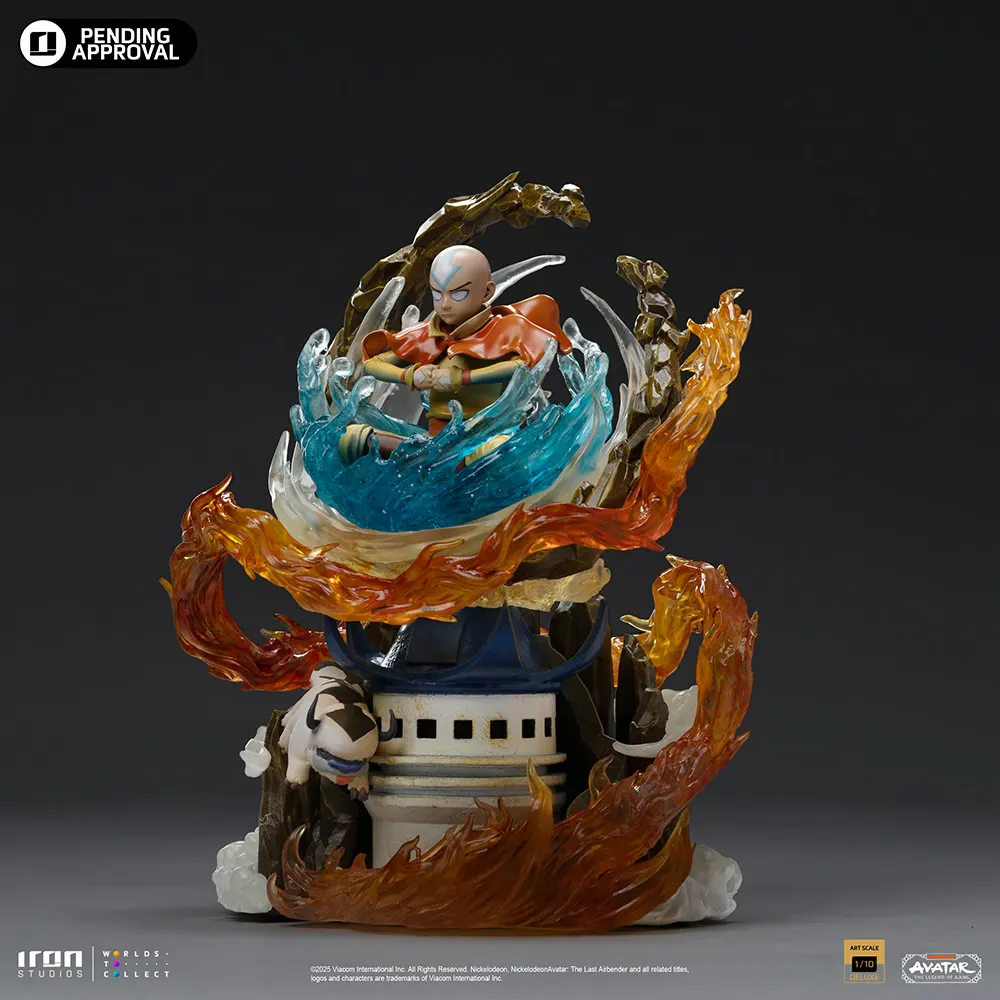 Avatar: The Last Airbender - Aang 1:10 Scale Statue - Image 11