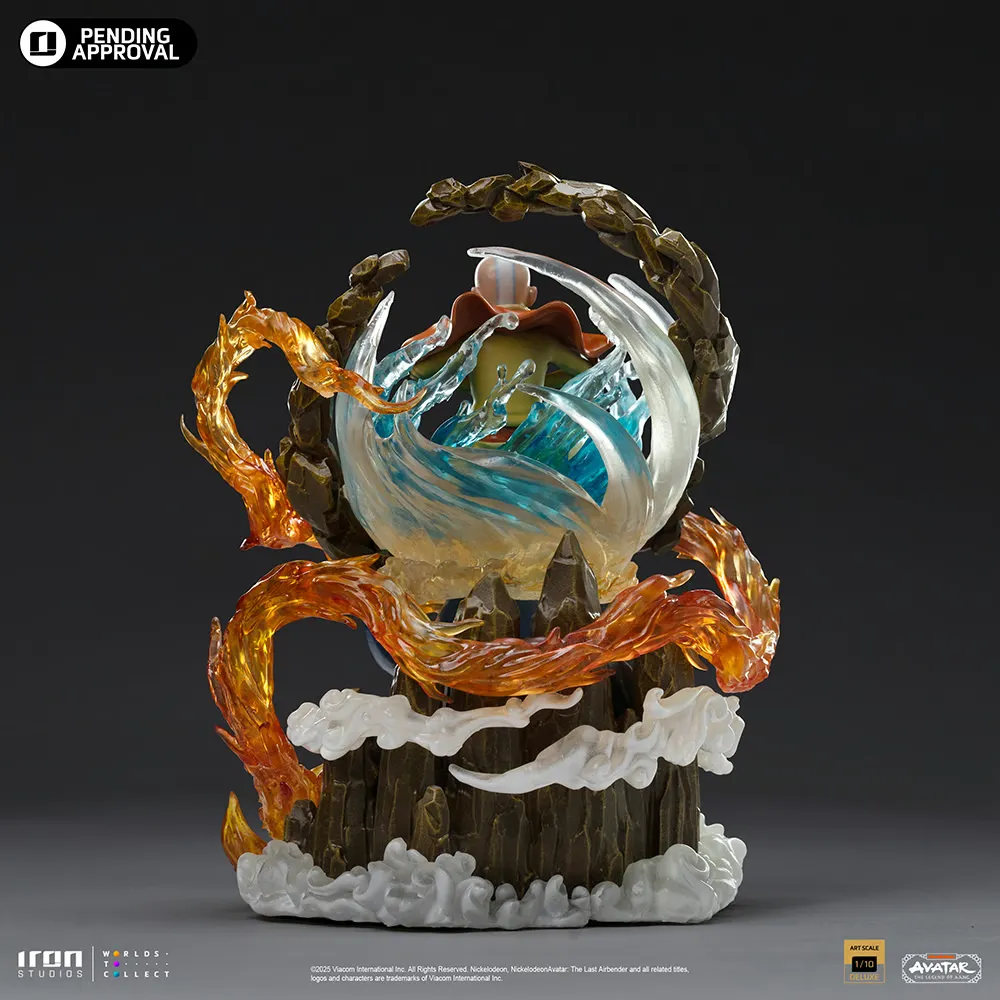Avatar: The Last Airbender - Aang 1:10 Scale Statue - Image 13