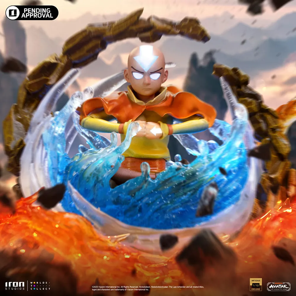 Avatar: The Last Airbender - Aang 1:10 Scale Statue - Image 2