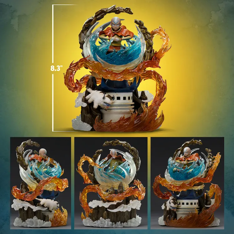 Avatar: The Last Airbender - Aang 1:10 Scale Statue - Image 3