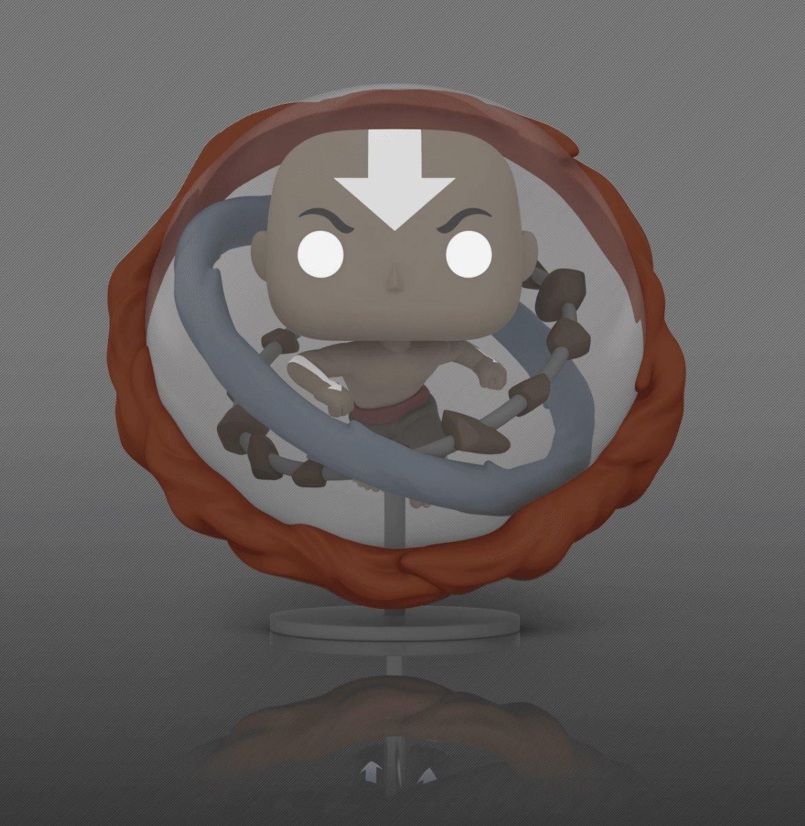 Avatar The Last Airbender - Aang Avatar State Glow US Exclusive 6" Pop! Vinyl [RS] - Image 3