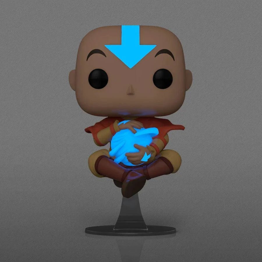 Avatar the Last Airbender - Aang (Floating) US Exclusive Glow Pop! Vinyl [RS] - Image 2