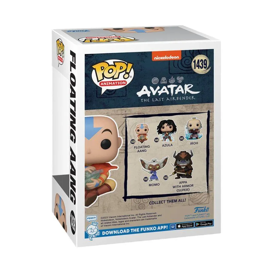 Avatar the Last Airbender - Aang (Floating) US Exclusive Glow Pop! Vinyl [RS] - Image 5