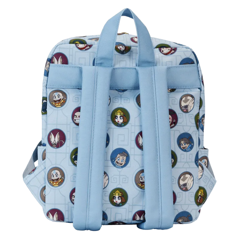 Avatar The Last Airbender - All-Over-Print Square Nylon Mini Backpack - Image 4