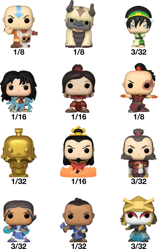 Avatar: The Last Airbender - Bitty Pop! Assortment (Display of 32) - Image 3