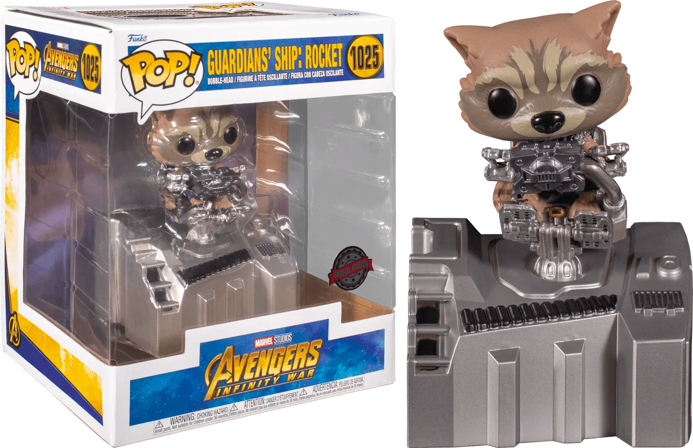 Avengers 3: Infinity War - Guardian's Ship: Rocket US Exclusive Pop! Deluxe [RS]