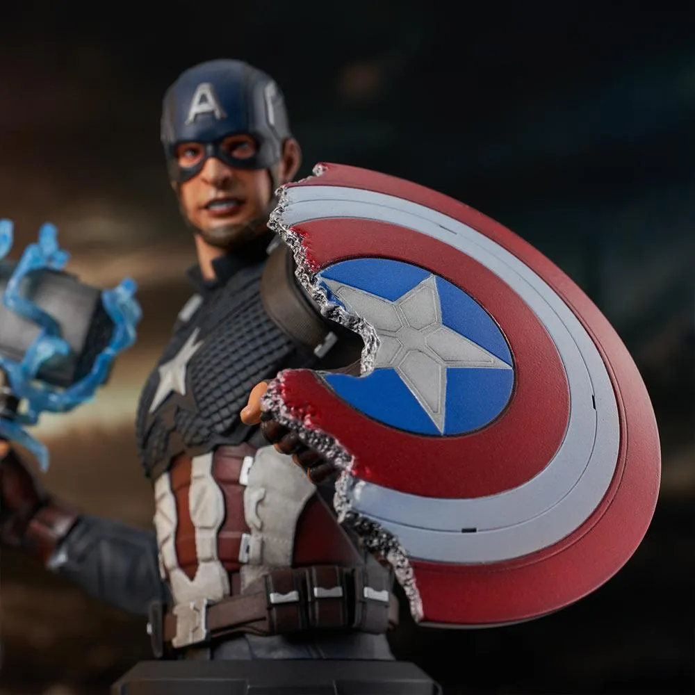 Avengers 4: Endgame - Captain America 1:6 Scale Bust - Image 3