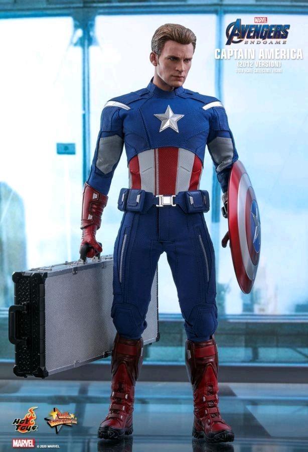 Avengers 4: Endgame - Captain America 2012 1:6 Scale 12" Action Figure - Image 2