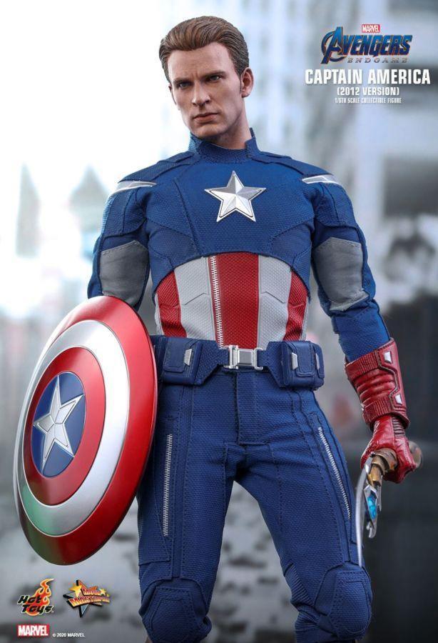 Avengers 4: Endgame - Captain America 2012 1:6 Scale 12" Action Figure - Image 3