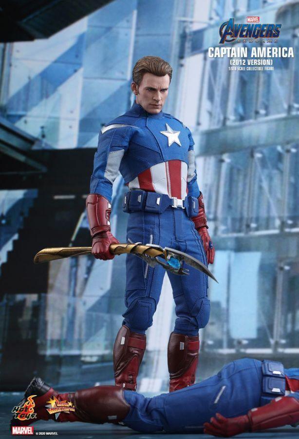 Avengers 4: Endgame - Captain America 2012 1:6 Scale 12" Action Figure - Image 4
