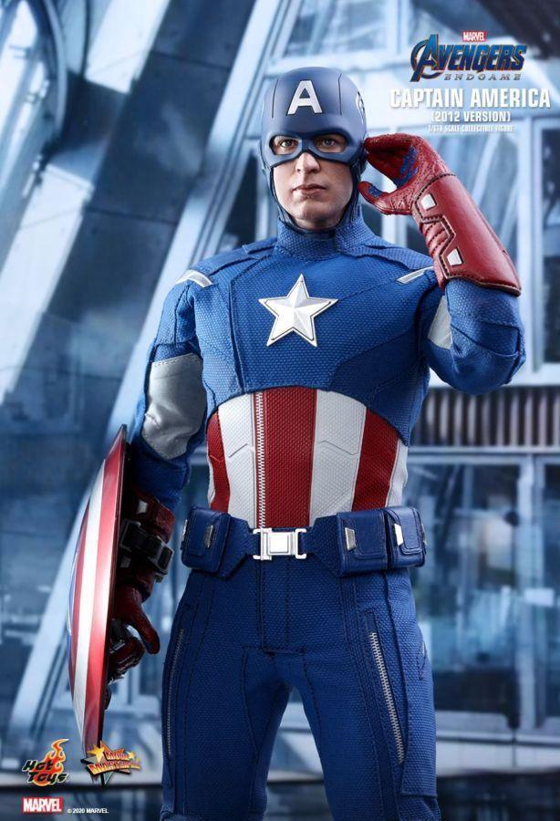 Avengers 4: Endgame - Captain America 2012 1:6 Scale 12" Action Figure - Image 6