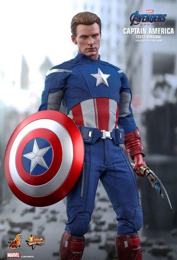 Avengers 4: Endgame - Captain America 2012 1:6 Scale 12" Action Figure - Image 7
