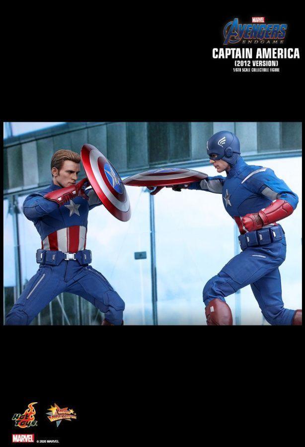 Avengers 4: Endgame - Captain America 2012 1:6 Scale 12" Action Figure - Image 8