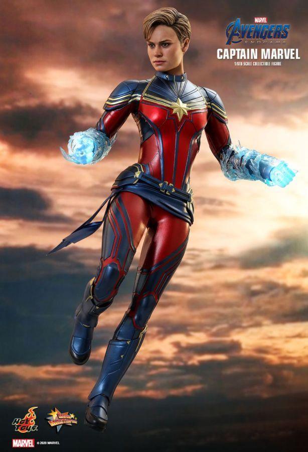 Avengers 4: Endgame - Captain Marvel 1:6 Scale 12" Action Figure - Image 3