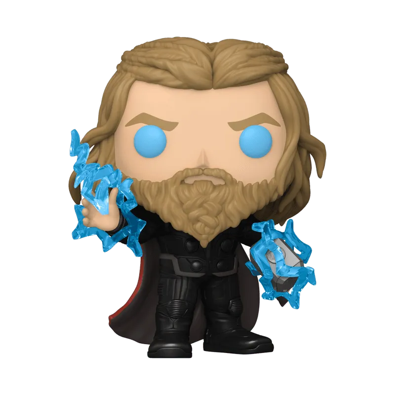 Avengers 4: Endgame - Thor with Thunder US Exclusive Pop! Vinyl [RS] - Image 4
