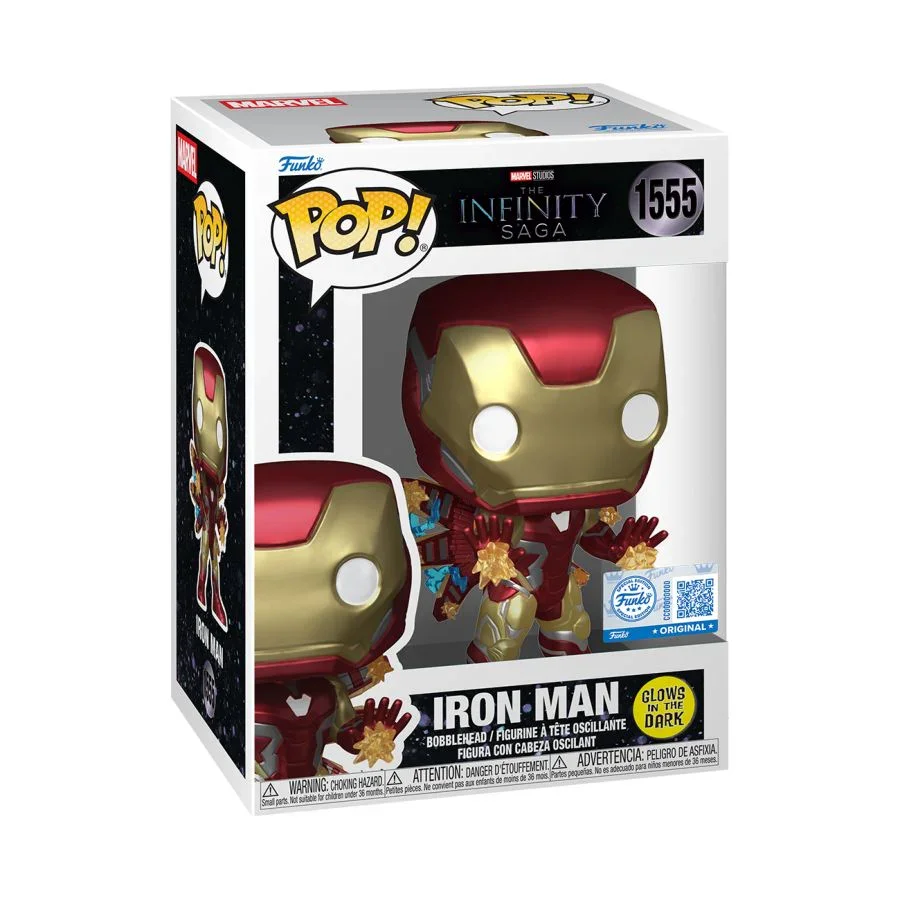 Avengers: Endgame - Iron Man Exclusive Glow Pop! Plus - Image 4