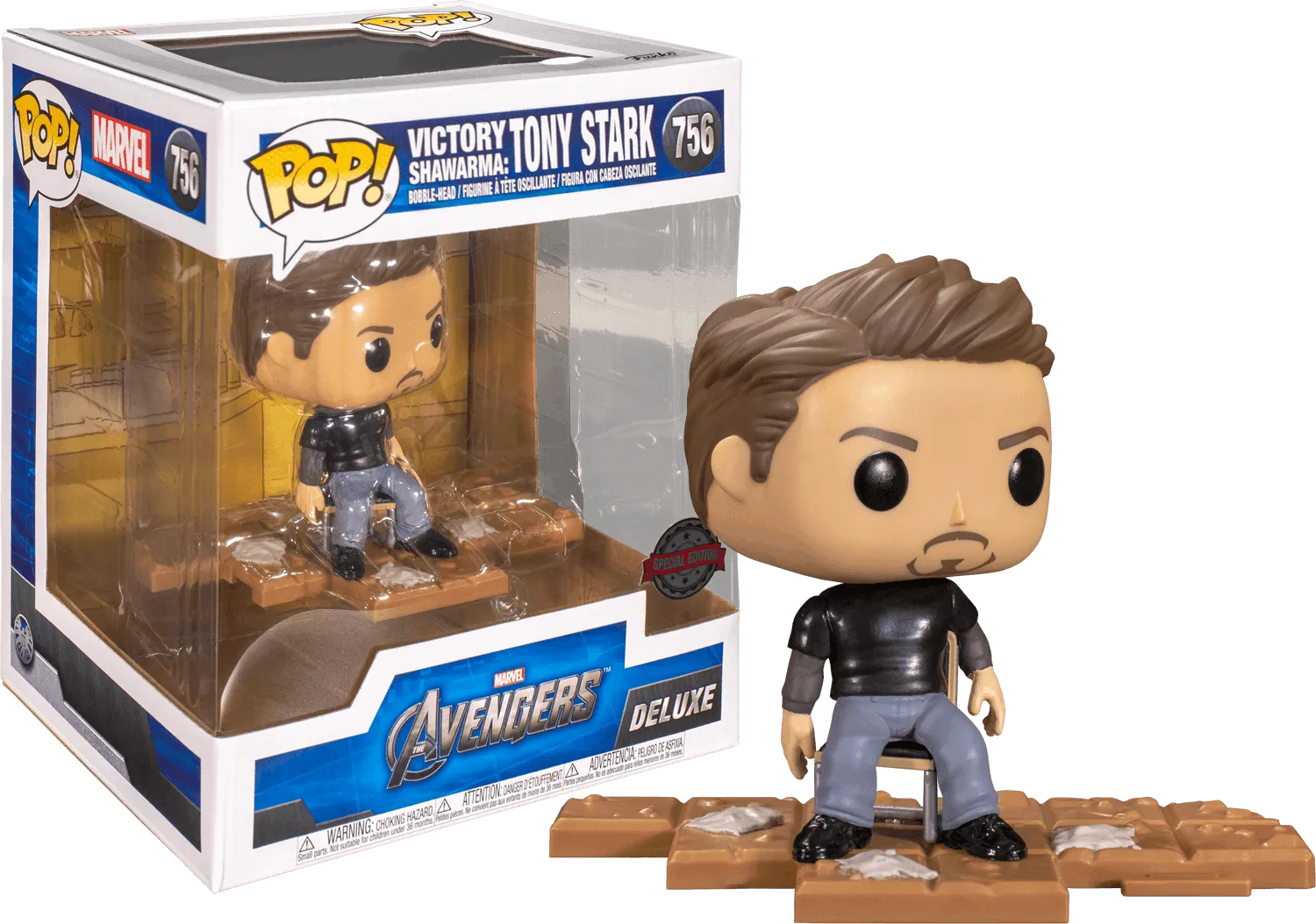 The Avengers - Tony Stark Shawarma US Exclusive Pop! Deluxe [RS]