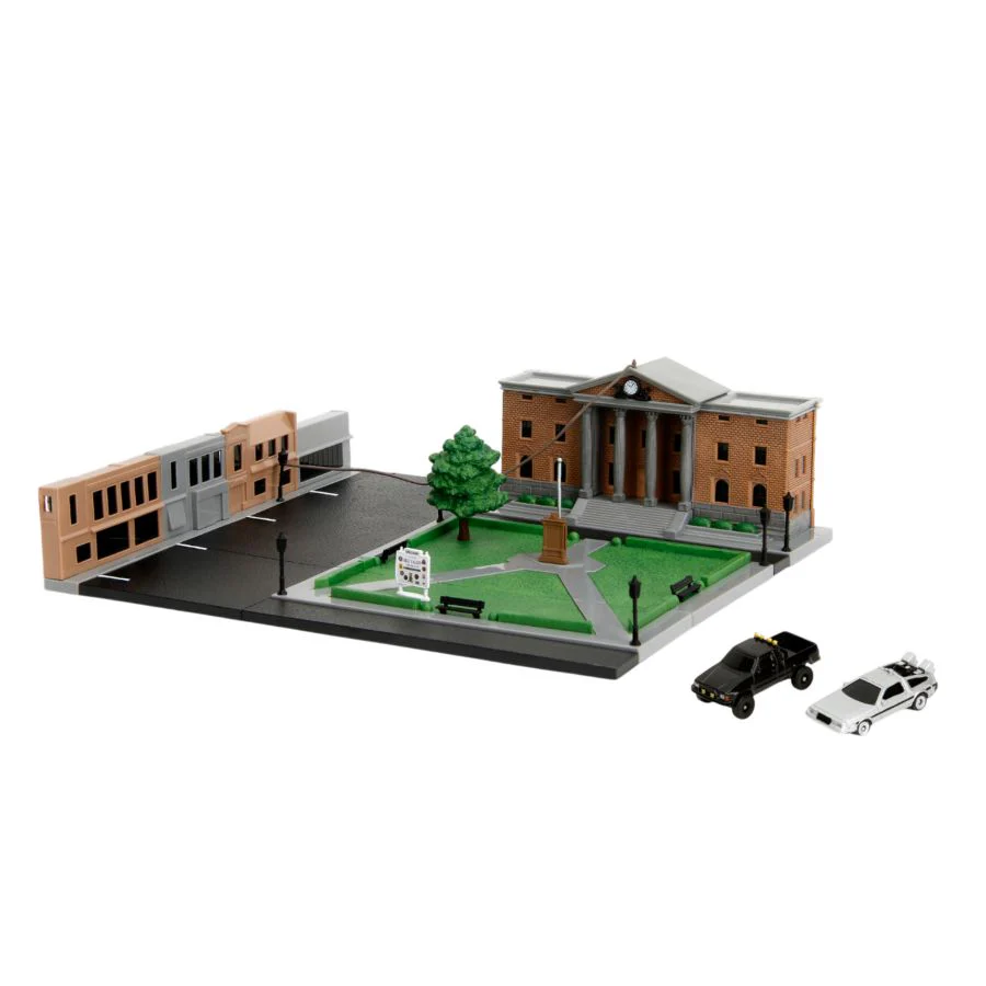 Back to the Future - 1.65" Nano Scene Hill Valley Courthouse Diecast Set - Image 3
