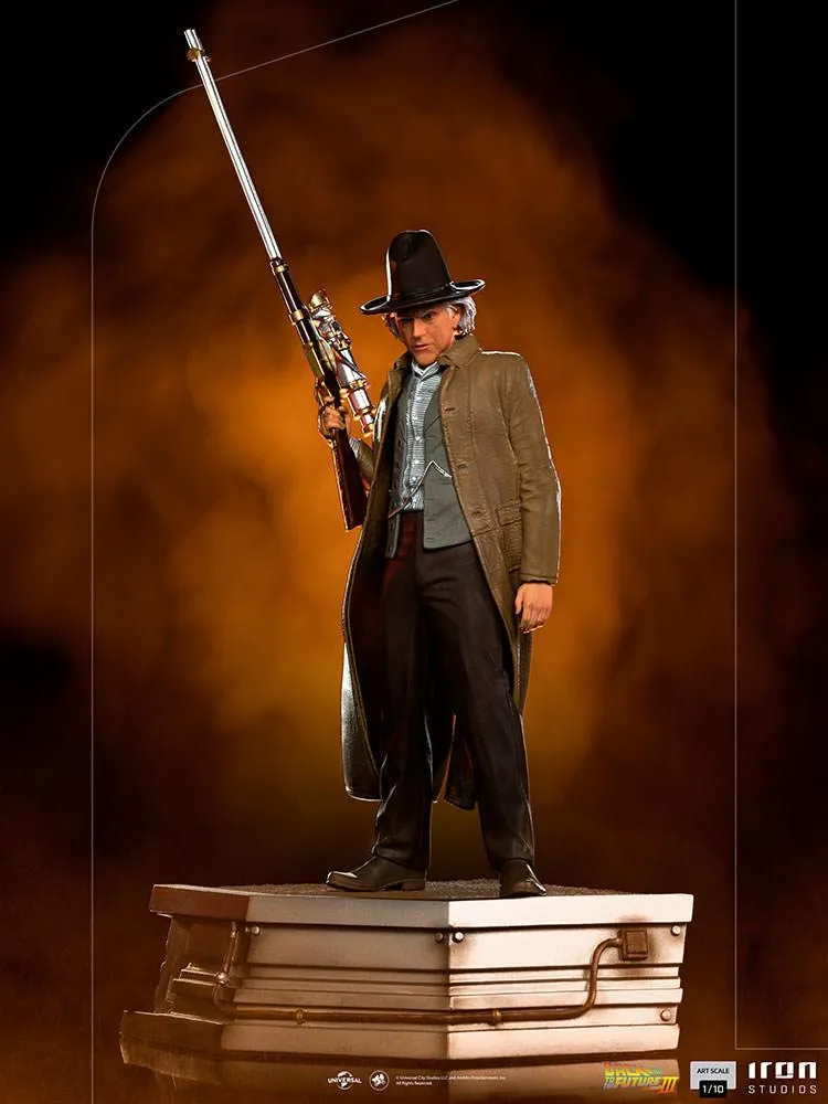 Back to the Future 3 - Doc Brown 1:10 Scale Statue - Image 2