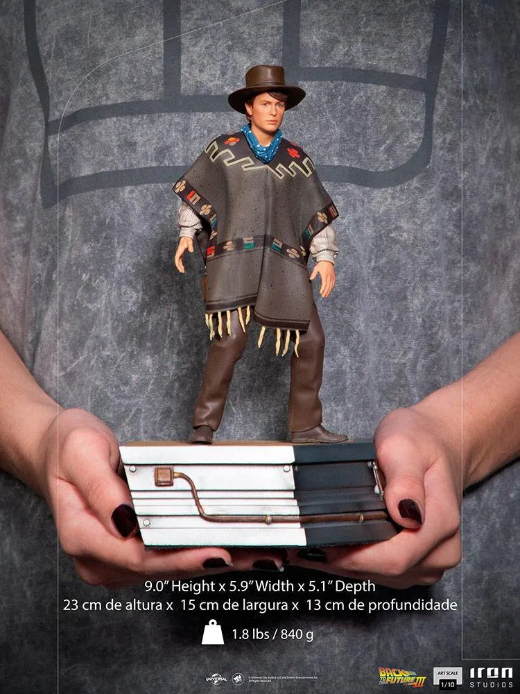 Back to the Future 3 - Marty McFly 1:10 Scale Statue - Image 7