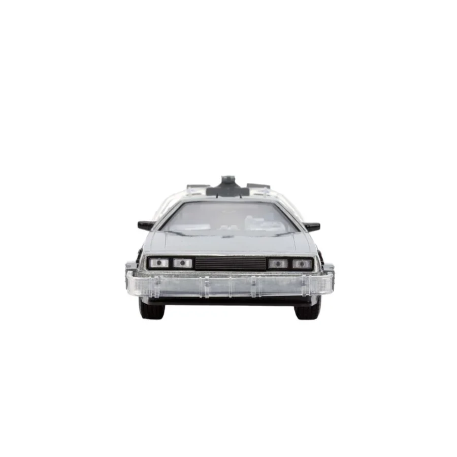 Back to the Future - Delorean 1:24 Scale Vehicle with Truck Box (SDCC Exclusive) - Image 5