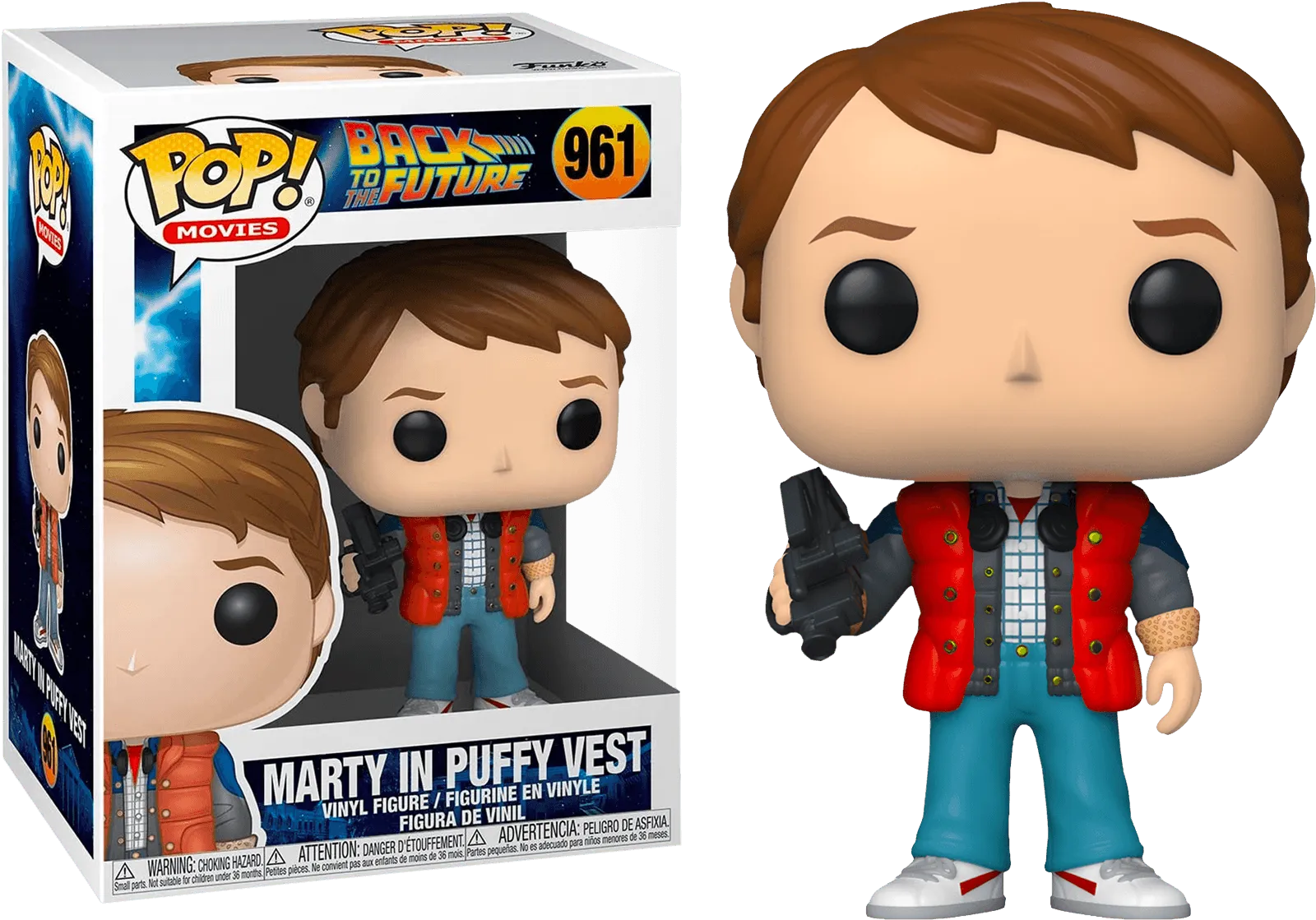Back to the Future - Marty in Puffy Vest Pop! Vinyl