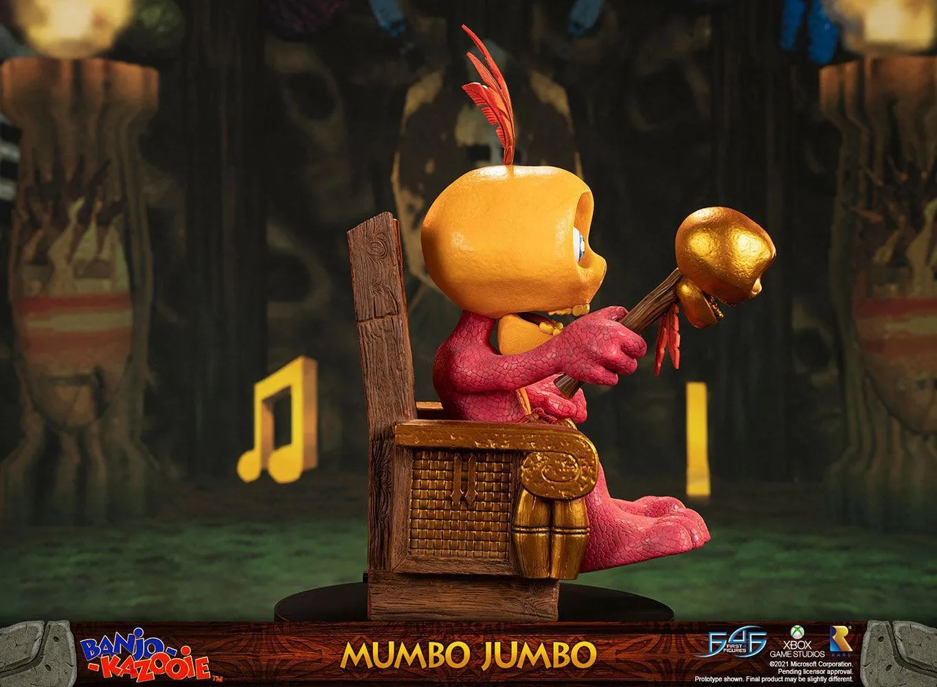 Banjo-Kazooie - Mumbo Jumbo Statue - Image 11