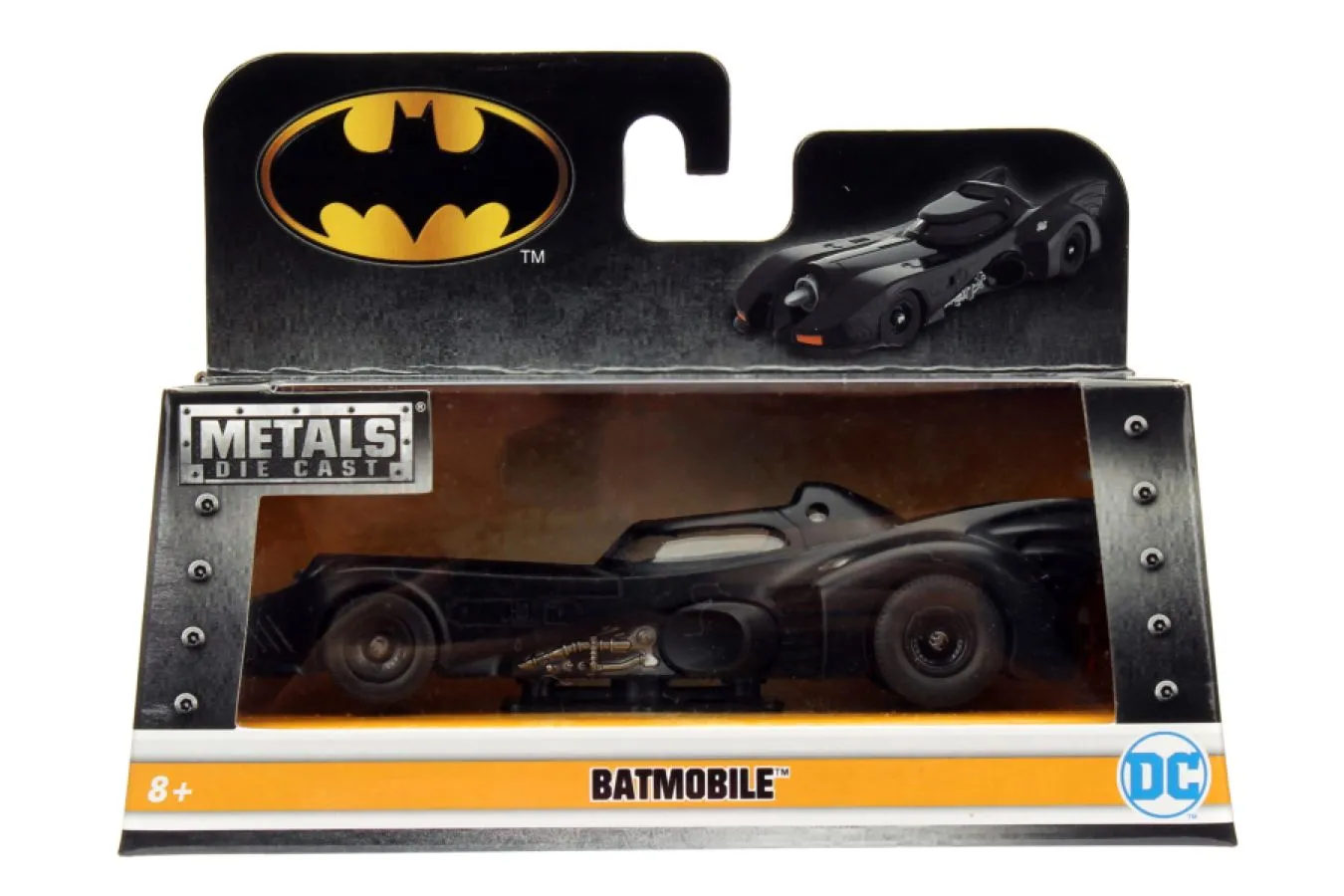 Batman (1989) - Batmobile 1:32 Free Rolling Diecast Vehicle - Image 13